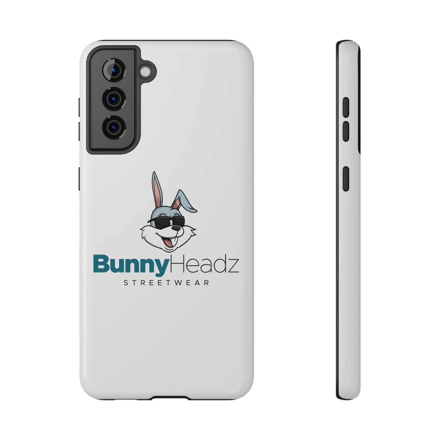 BunnyHeadz - Impact-Resistant Phone Cases (White)
