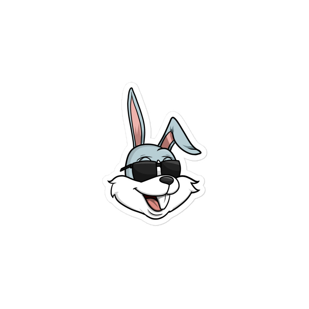 BunnyHeadz 02- "Cool" Bubble-Free Stickers