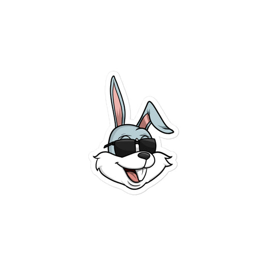 BunnyHeadz 02- "Cool" Bubble-Free Stickers