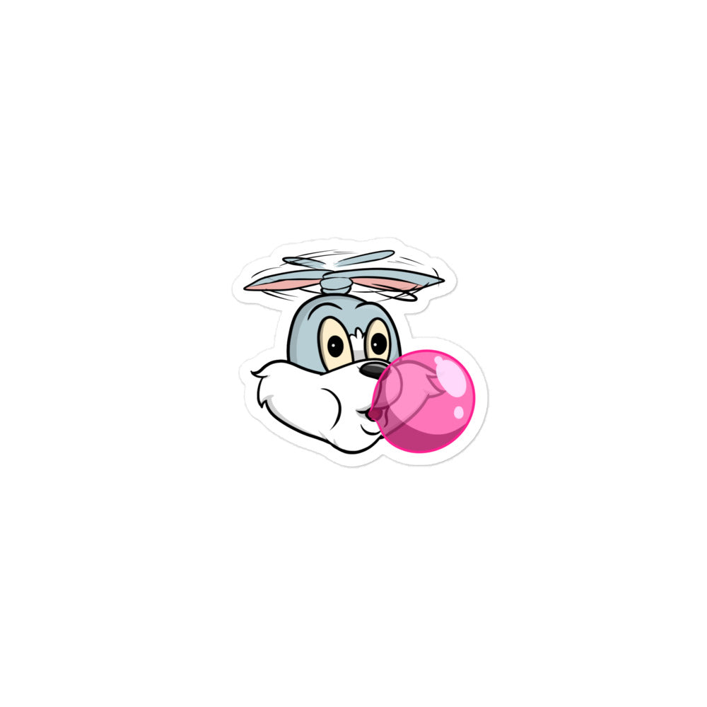 BunnyHeadz 06- "Twirly" Bubble-Free Stickers