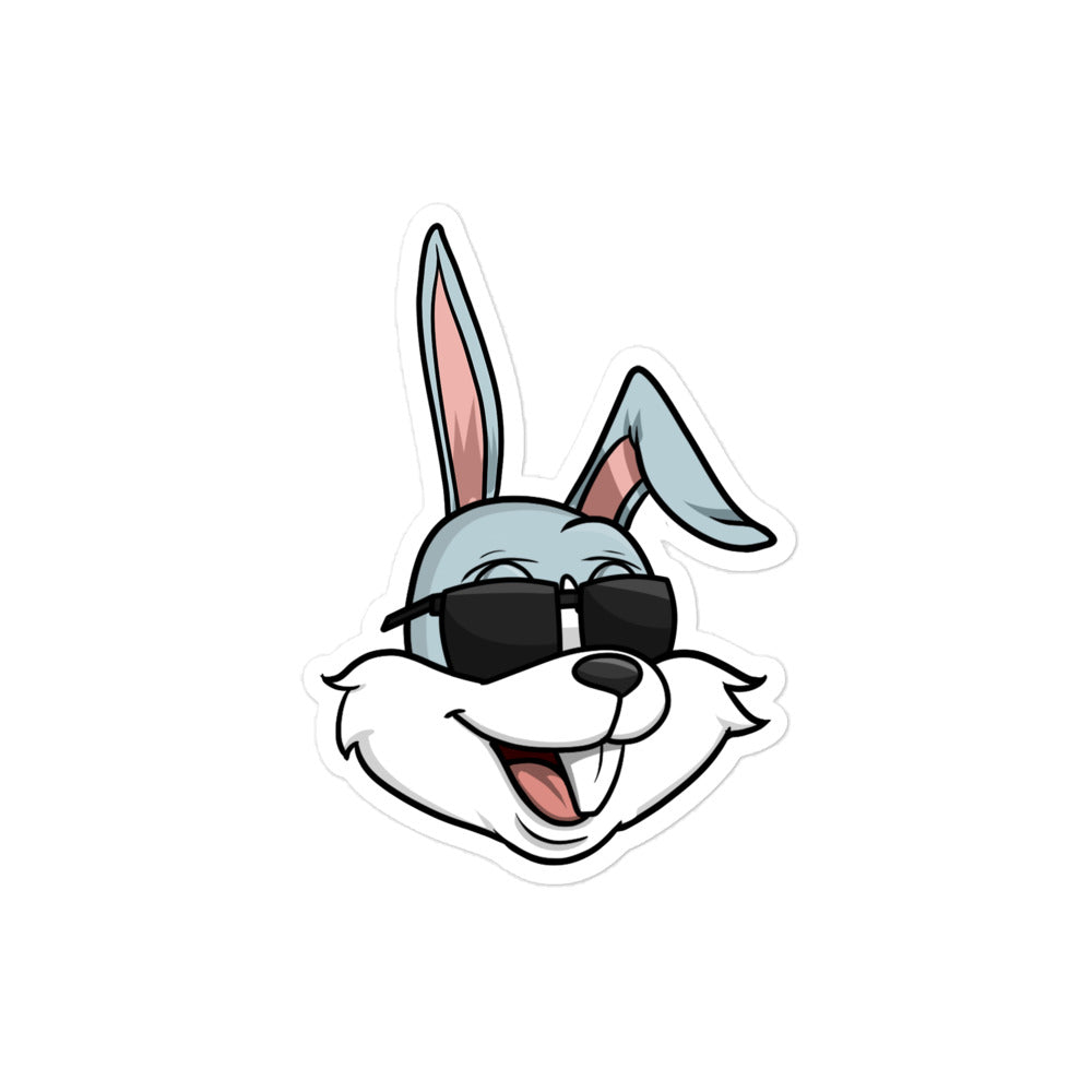 BunnyHeadz 02- "Cool" Bubble-Free Stickers