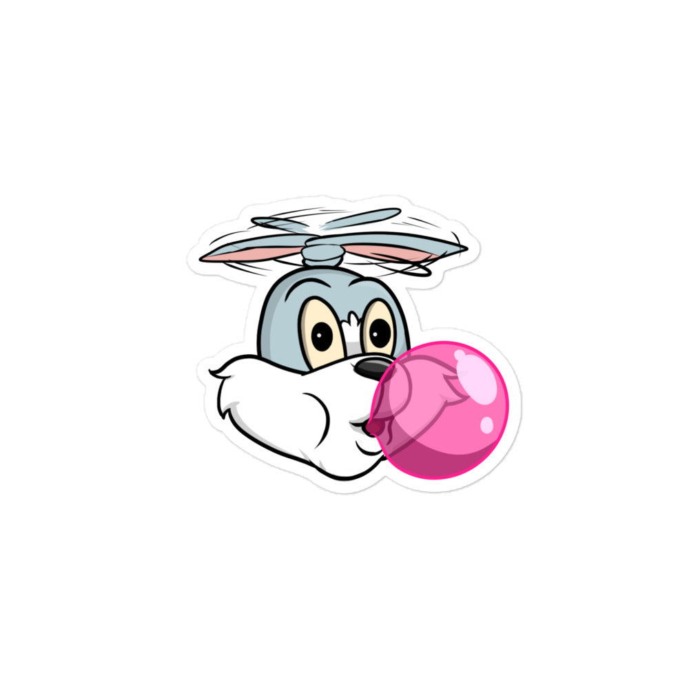 BunnyHeadz 06- "Twirly" Bubble-Free Stickers