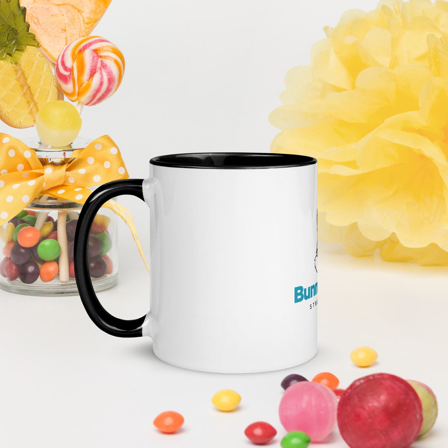 BunnyHeadz Mug with Color Inside