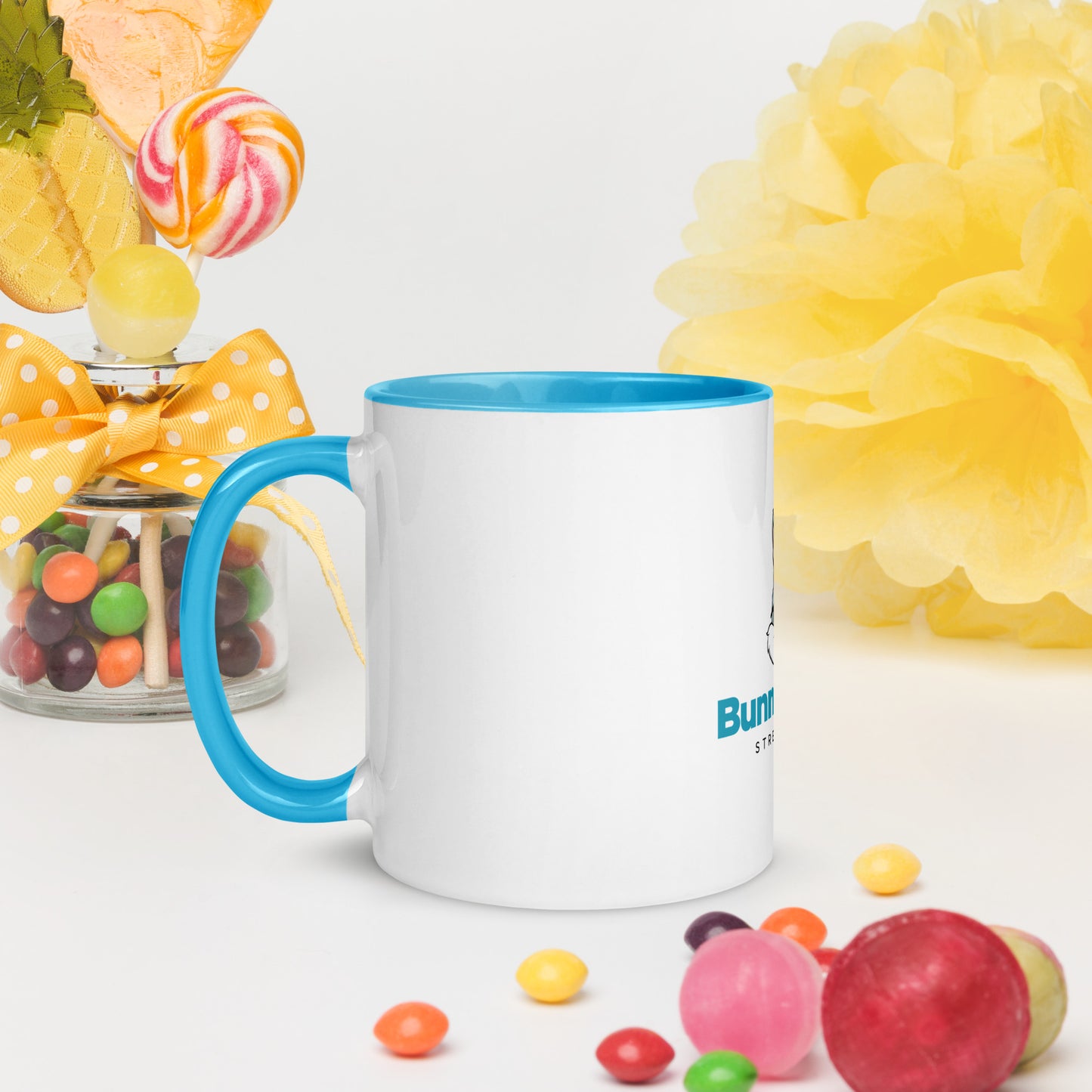 BunnyHeadz Mug with Color Inside