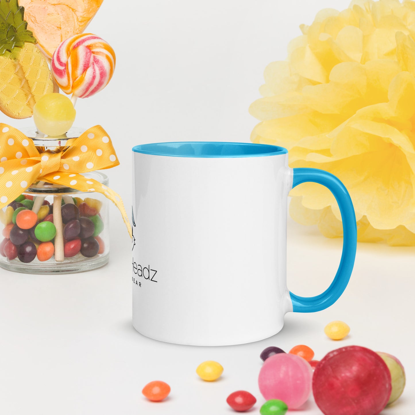 BunnyHeadz Mug with Color Inside