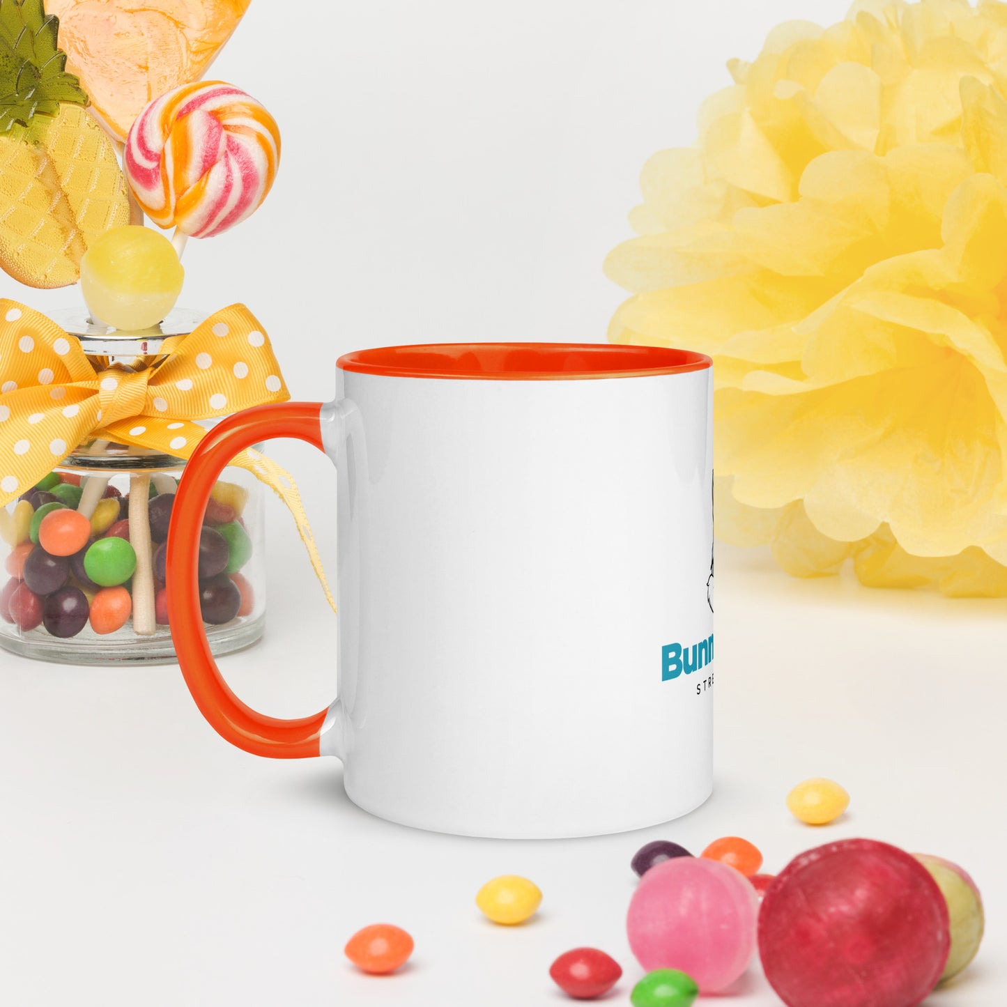 BunnyHeadz Mug with Color Inside