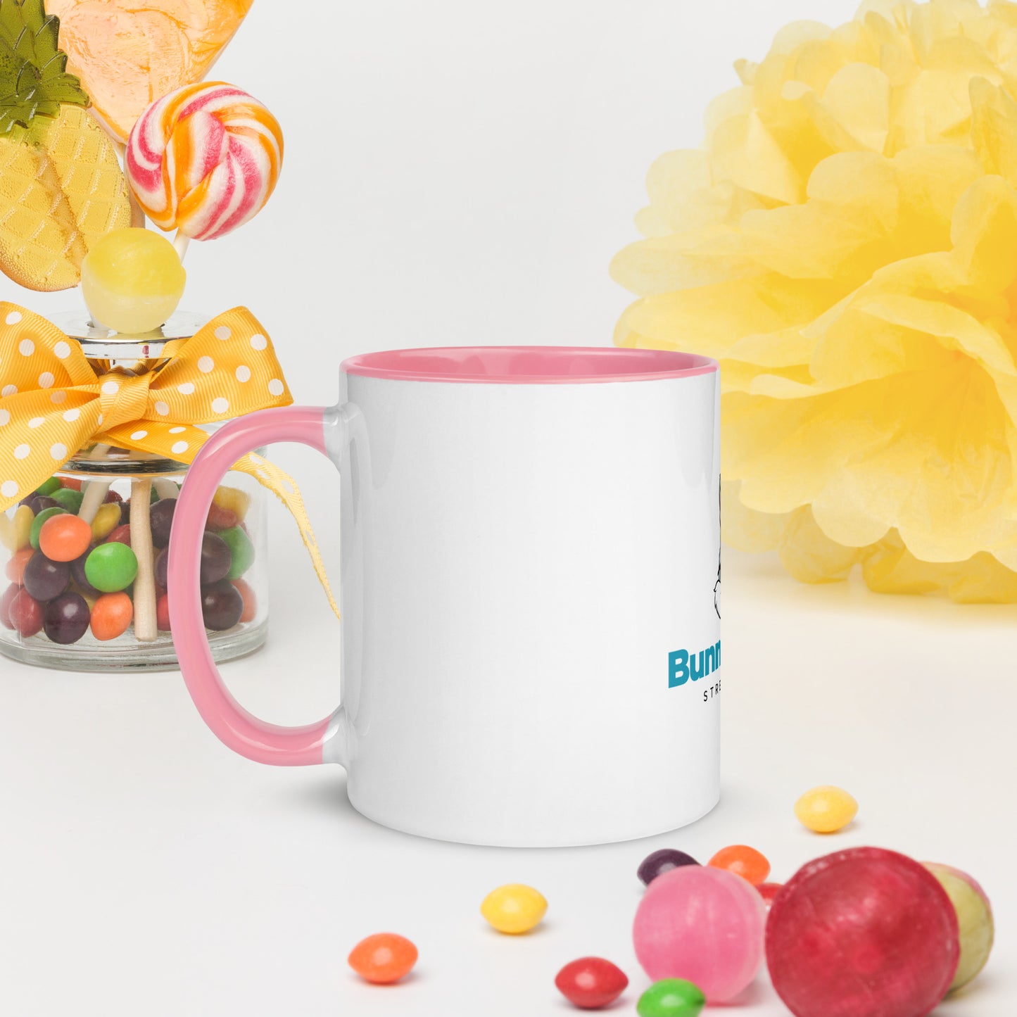 BunnyHeadz Mug with Color Inside