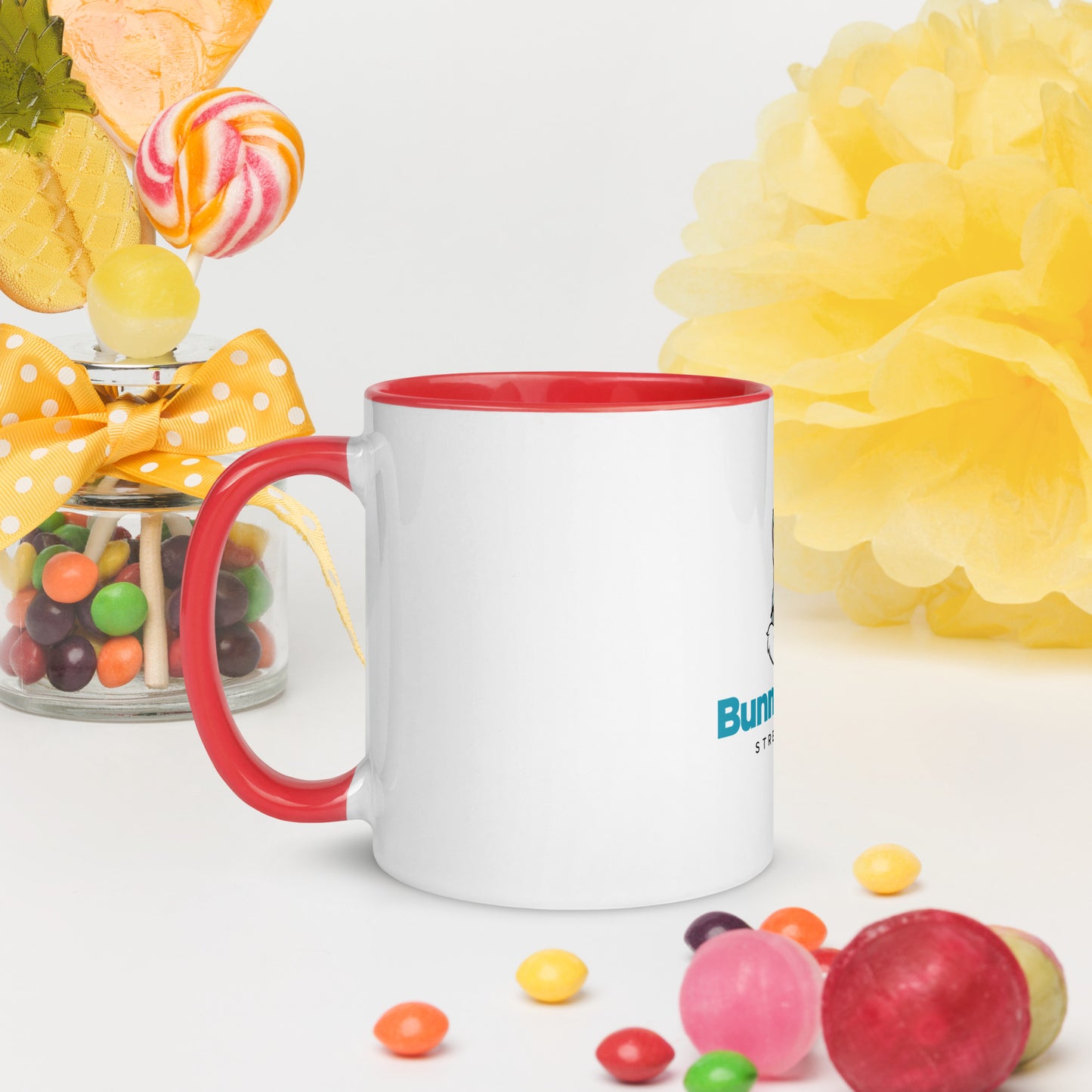 BunnyHeadz Mug with Color Inside