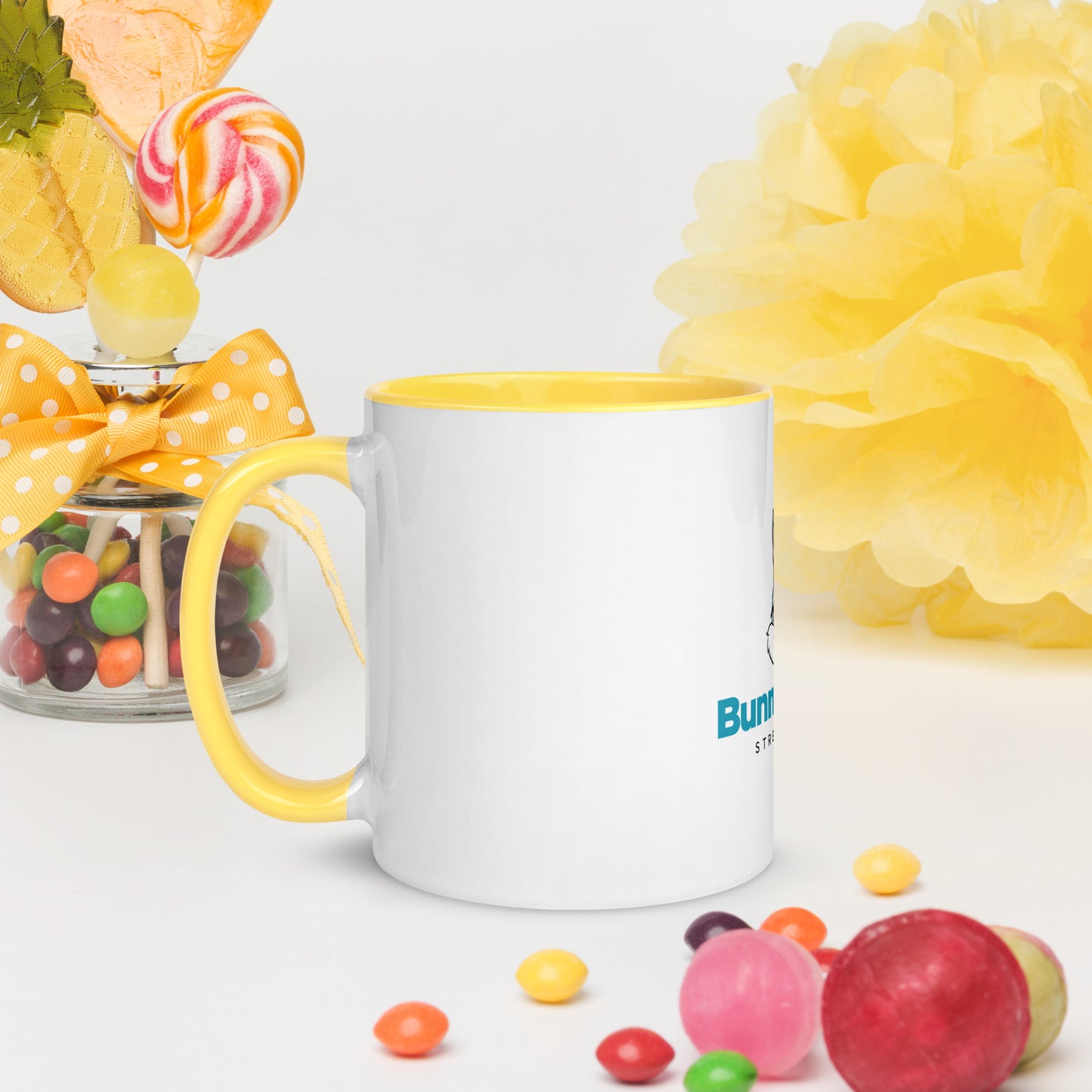 BunnyHeadz Mug with Color Inside